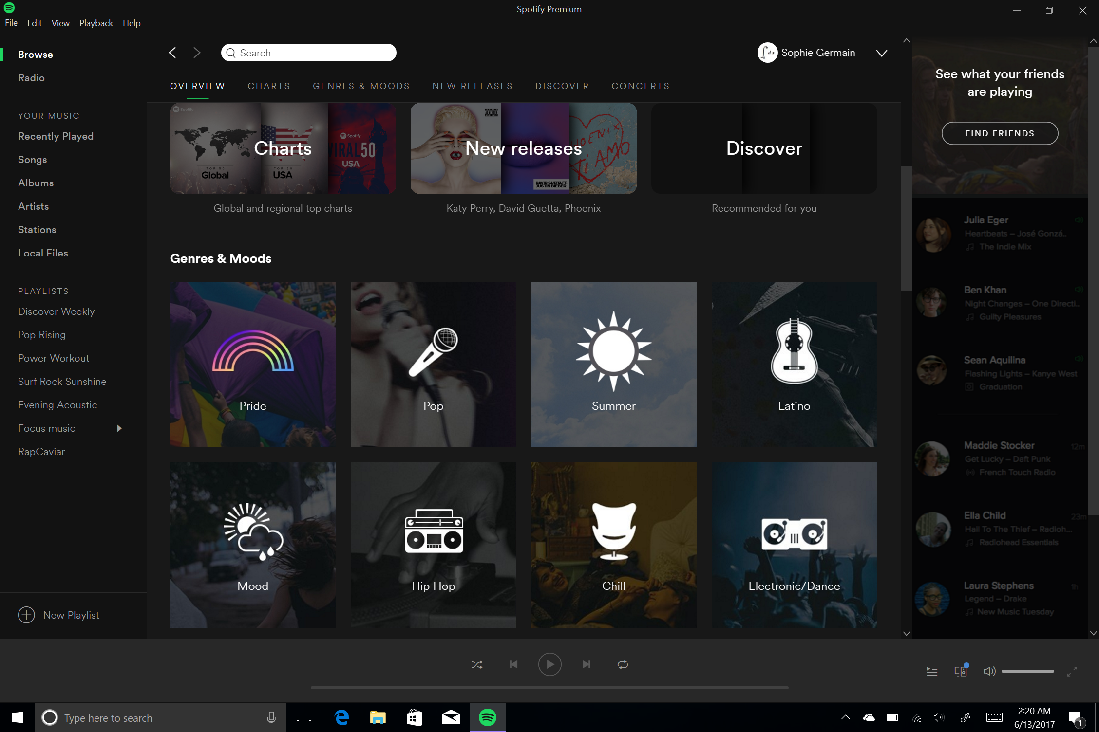 Spotify windows store app vs desktop app